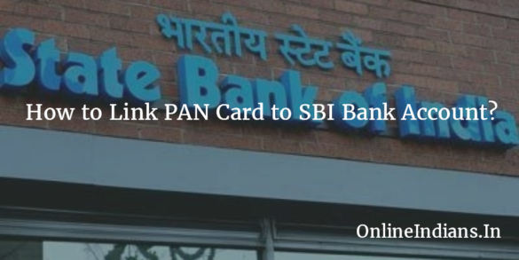 pan card link to sbi bank account online